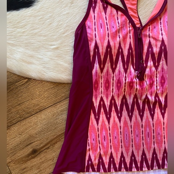 Beach House Tankini Top V-Neck multicolored - Picture 4 of 6